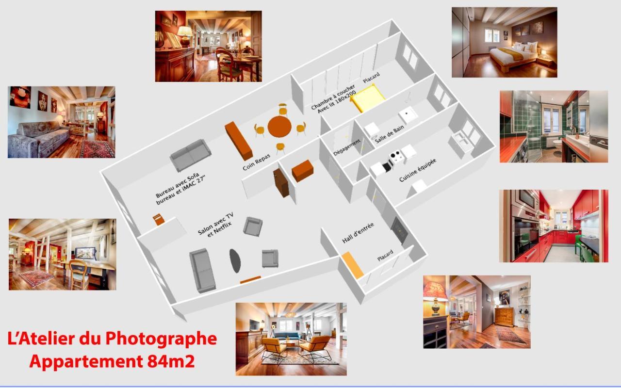 L'Atelier Du Photographe - Free Parking - Hypercentre Apartment Colmar Exterior photo